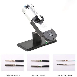  ST4050 Tool Kit: YJQ-W2DTQ Pneumatic Crimper HDT-48-00 for Deutsch DT DTM DTP Connector 12#, 16#, 20# Solid Contacts 12-22 AWG