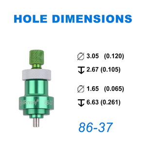  ST4011 Pneumatic Crimp Tool Kit: YJQ-W7Q M22520/7-01 Pneumatic Crimp Tool & 86-37 Adjustable Positioner 16-28AWG