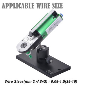  ST4011 Pneumatic Crimp Tool Kit: YJQ-W7Q M22520/7-01 Pneumatic Crimp Tool & 86-37 Adjustable Positioner 16-28AWG