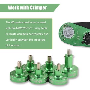  ST5138 M22520/7 Positioner Kit ( 86-2 // 86-3 // 86-4 // 86-5 // 86-6 // 86-7 Positioners Use with Crimper M22520/7-01 YJQ-W7A /