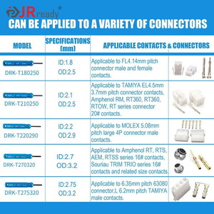  ST5230 Automotive Extraction Tool Kit for AMP TE Connectivity AMPHENOL MOLEX SOURIAU series Waterproof Connector Contacts