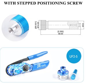  ST2142 CRIMP TOOL KIT : NEW-ASF1 Crimp Tool (M22520/1-01)+UF6-UF2-5 Positioner